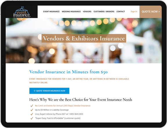 vendor insurance